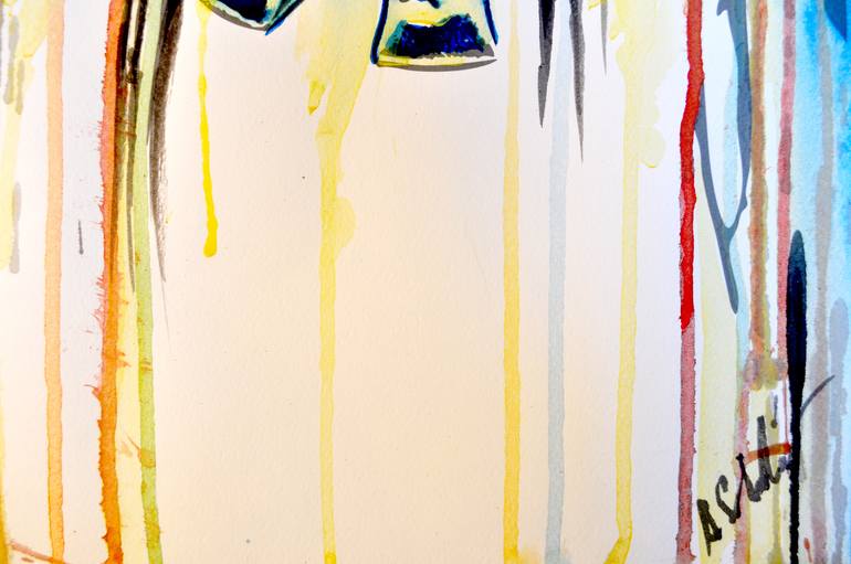 Original Expressionism Pop Culture/Celebrity Painting by Alex Solodov