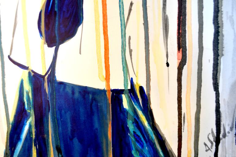 Original Expressionism Pop Culture/Celebrity Painting by Alex Solodov