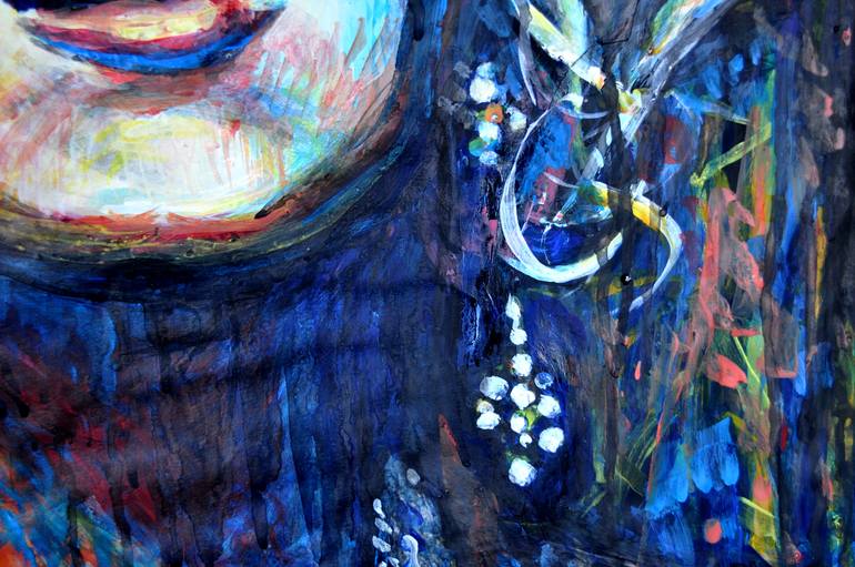 Original Expressionism Popular culture Painting by Alex Solodov