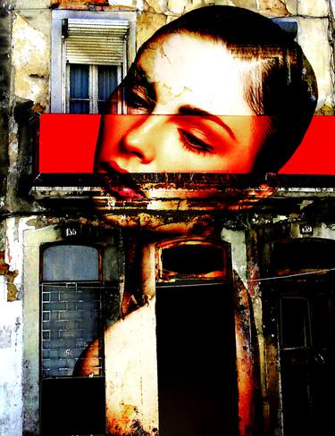 Original Conceptual Architecture Mixed Media by Alex Solodov