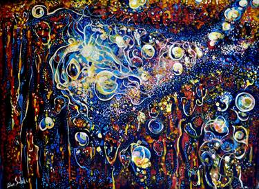 Original Abstract Expressionism Abstract Paintings by Alex Solodov
