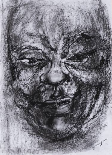 Print of Expressionism Portrait Drawings by younju jung