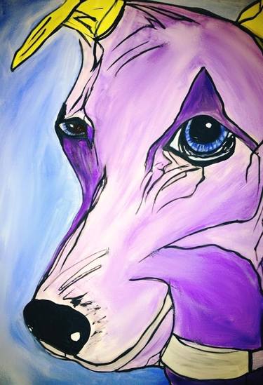 Print of Pop Art Animal Paintings by Kristine King