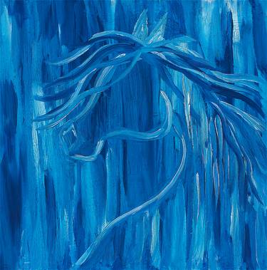 Original Abstract Horse Paintings by Kristine King