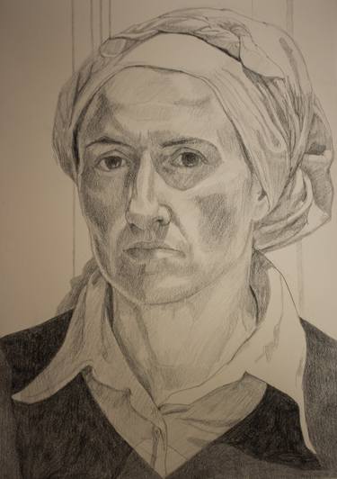 Original Realism People Drawings by Patricia Rafferty