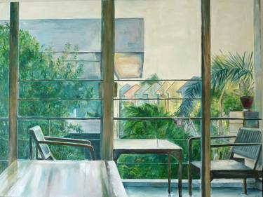 Print of Expressionism Interiors Paintings by Katherine Millar