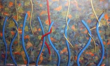 Original Conceptual Abstract Paintings by A-K-RONA ART