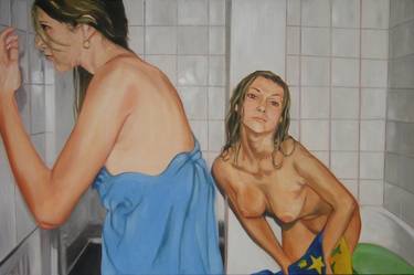 Original Nude Paintings by SAMPIERI GIACOMO