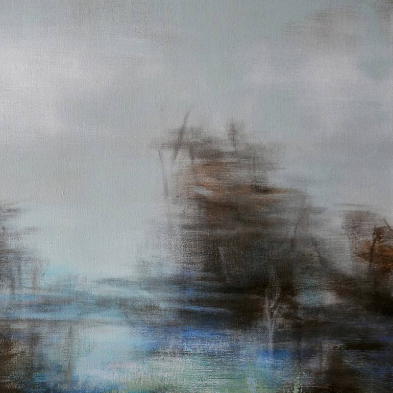Original Abstract Expressionism Landscape Painting by Bronwyn Woodley Graham