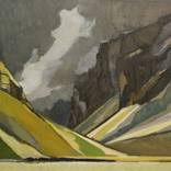 Clouds coming up the valley by Frank Dekkers