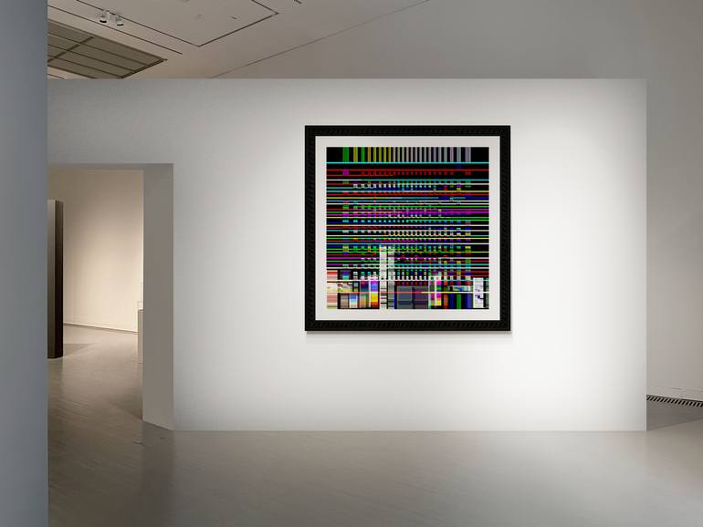 Original Art Deco Abstract Digital by Igor Bajenov