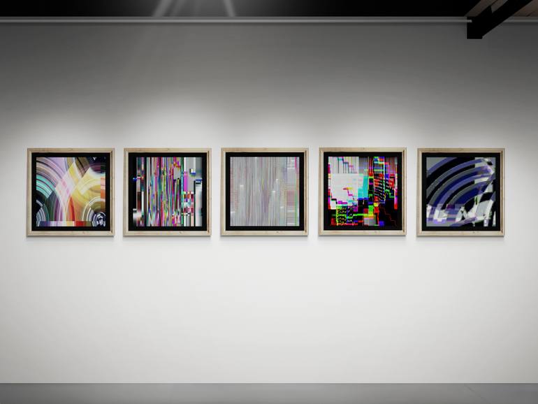 Original Art Deco Abstract Digital by Igor Bajenov