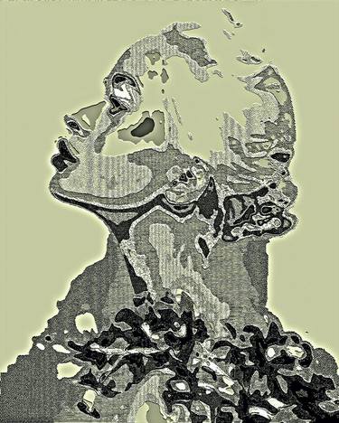 ... PAEMArt # 2020 - Photo Painting Mix Modern-Original - Limited Edition of 1 thumb
