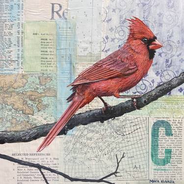 Original Illustration Animal Painting by Maya Kuvaja