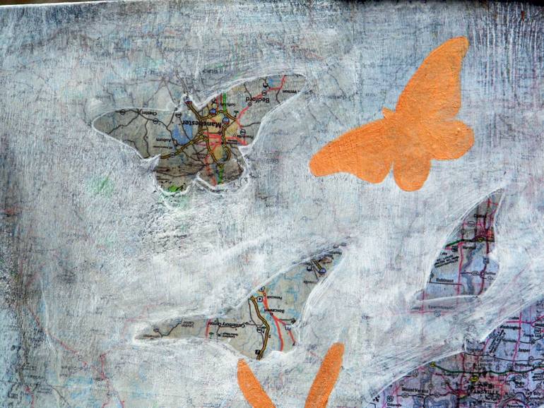 Original Abstract Body Painting by Maya Kuvaja