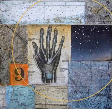 Print of Conceptual Abstract Collage by Maya Kuvaja