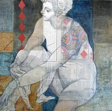 Original Figurative Women Paintings by Maya Kuvaja