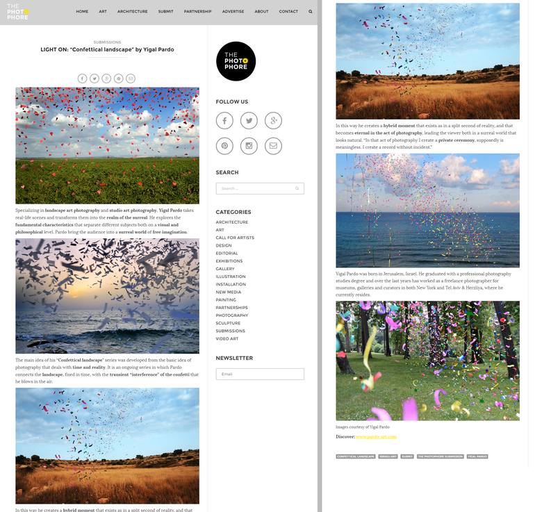 Original Expressionism Landscape Photography by Yigal Pardo