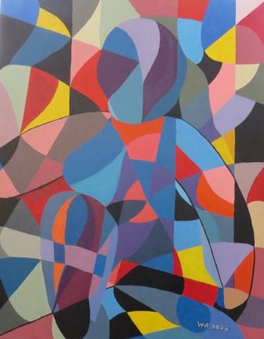 Original Abstract Paintings by William Rhodes