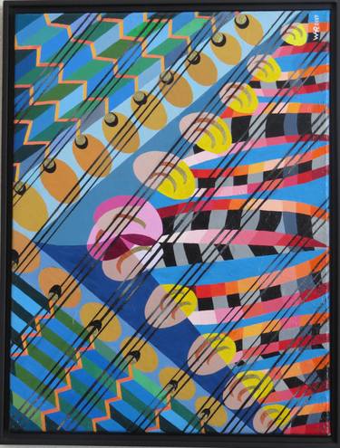 Print of Abstract Expressionism Music Paintings by William Rhodes