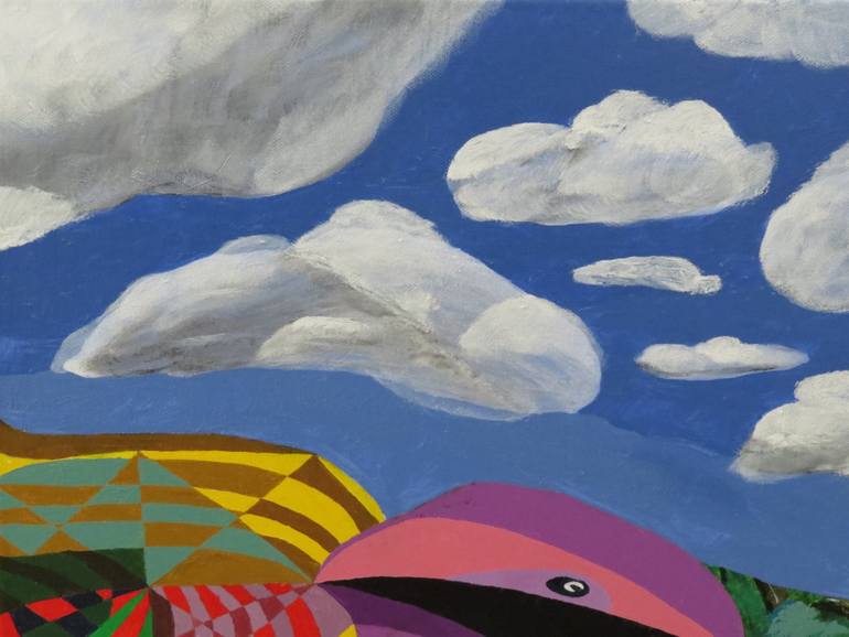 Original Abstract Expressionism Nature Painting by William Rhodes