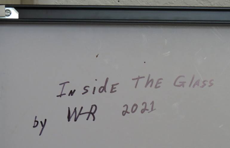 Original Impressionism Geometric Painting by William Rhodes