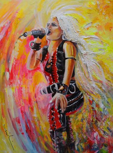 Original Music Paintings by Miki de Goodaboom