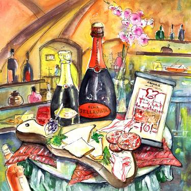 Original Food & Drink Paintings by Miki de Goodaboom