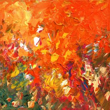 Original Abstract Expressionism Abstract Painting by Miki de Goodaboom