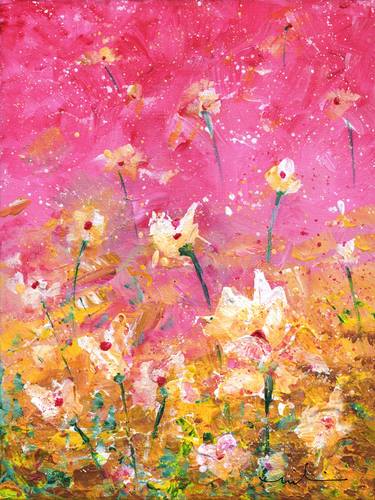 Original Abstract Expressionism Abstract Painting by Miki de Goodaboom