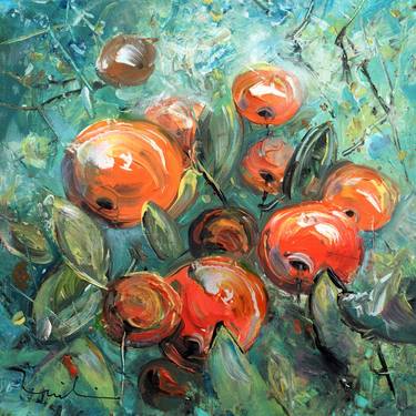 Original Abstract Expressionism Nature Paintings by Miki de Goodaboom