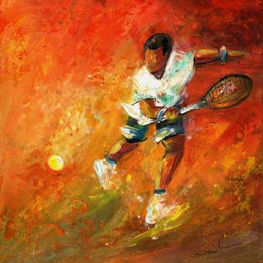 Original Sport Paintings by Miki de Goodaboom