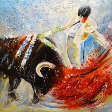 Original Abstract Expressionism Animal Paintings by Miki de Goodaboom