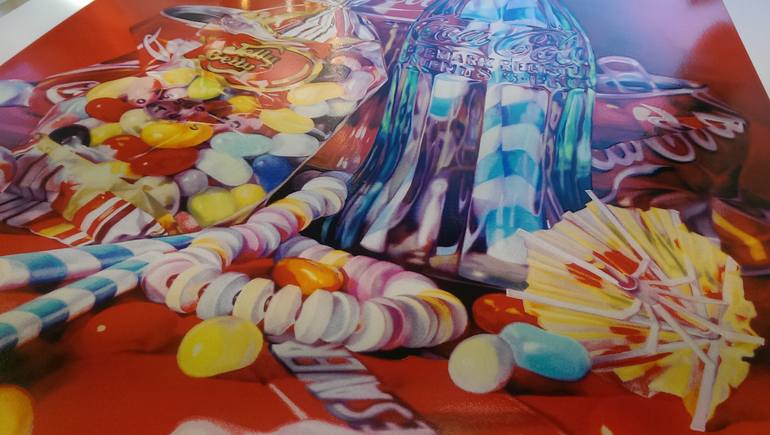 Original Photorealism Food & Drink Printmaking by Kate Brinkworth
