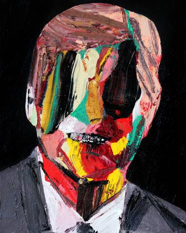 Original Expressionism Mortality Paintings by Carp Matthew