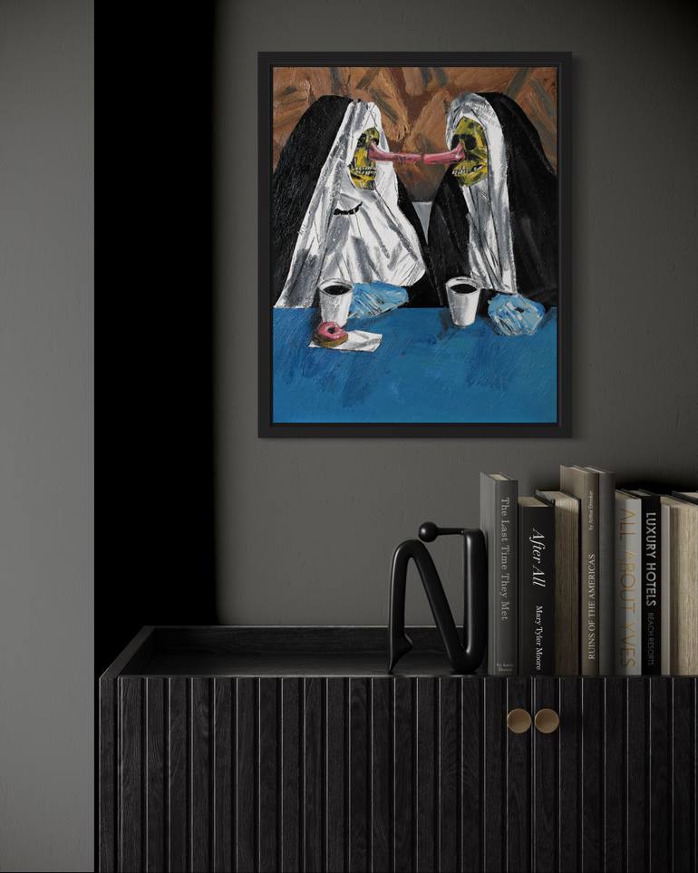 Original Contemporary Religion Painting by Carp Matthew