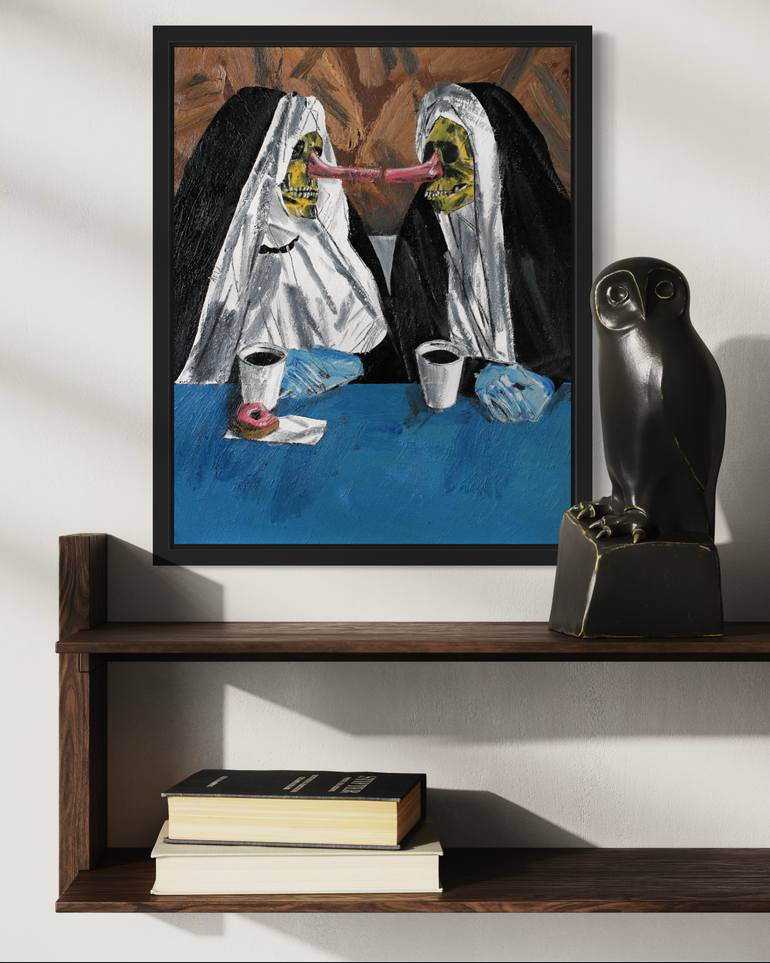 Original Contemporary Religion Painting by Carp Matthew