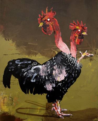 Print of Surrealism Animal Paintings by Carp Matthew