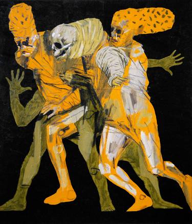 Print of Surrealism Mortality Paintings by Carp Matthew