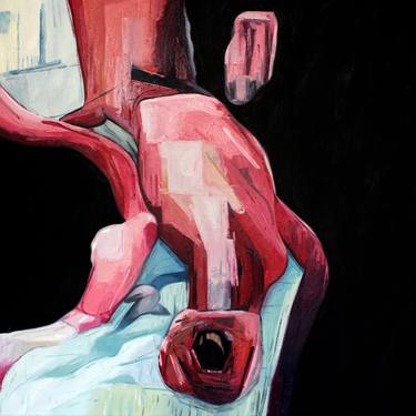 Original Expressionism Mortality Paintings by Carp Matthew