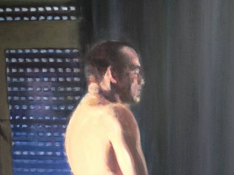 Original Figurative People Painting by Andrea Radai