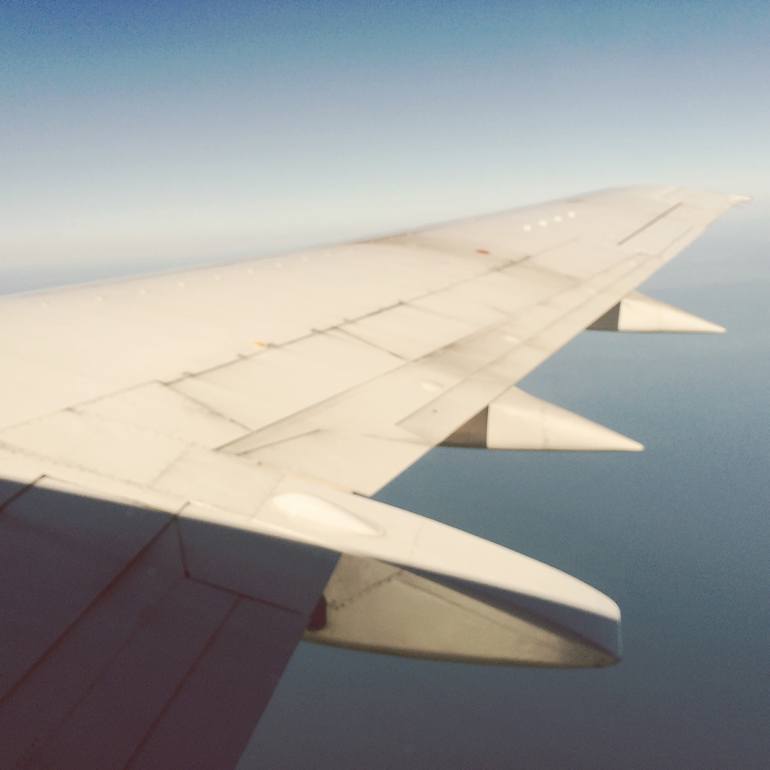 Original Abstract Airplane Photography by Camile O'Briant