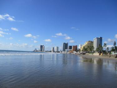 Pacific beach in Mexico thumb