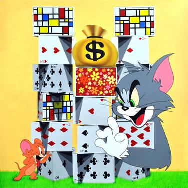 The tower of card -Tom & Jerry thumb