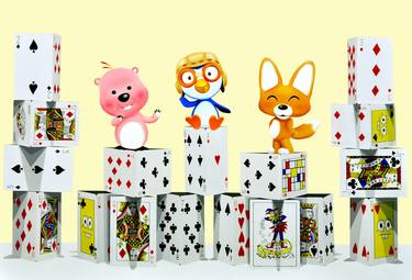 The tower of card - pororo friends thumb