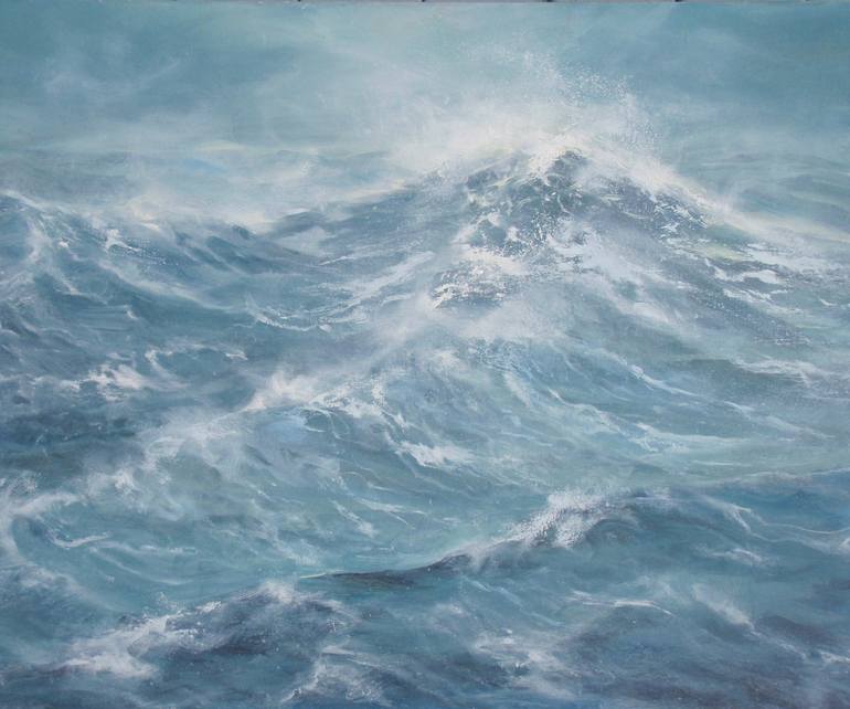 The North Atlantic Painting by Lolita Dickinson | Saatchi Art