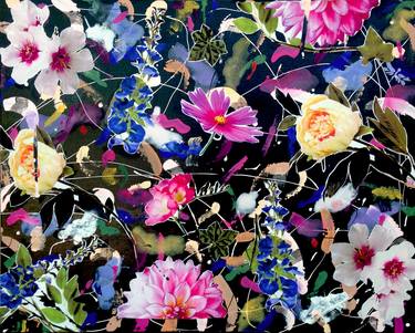 Print of Floral Paintings by Ruda Anderson