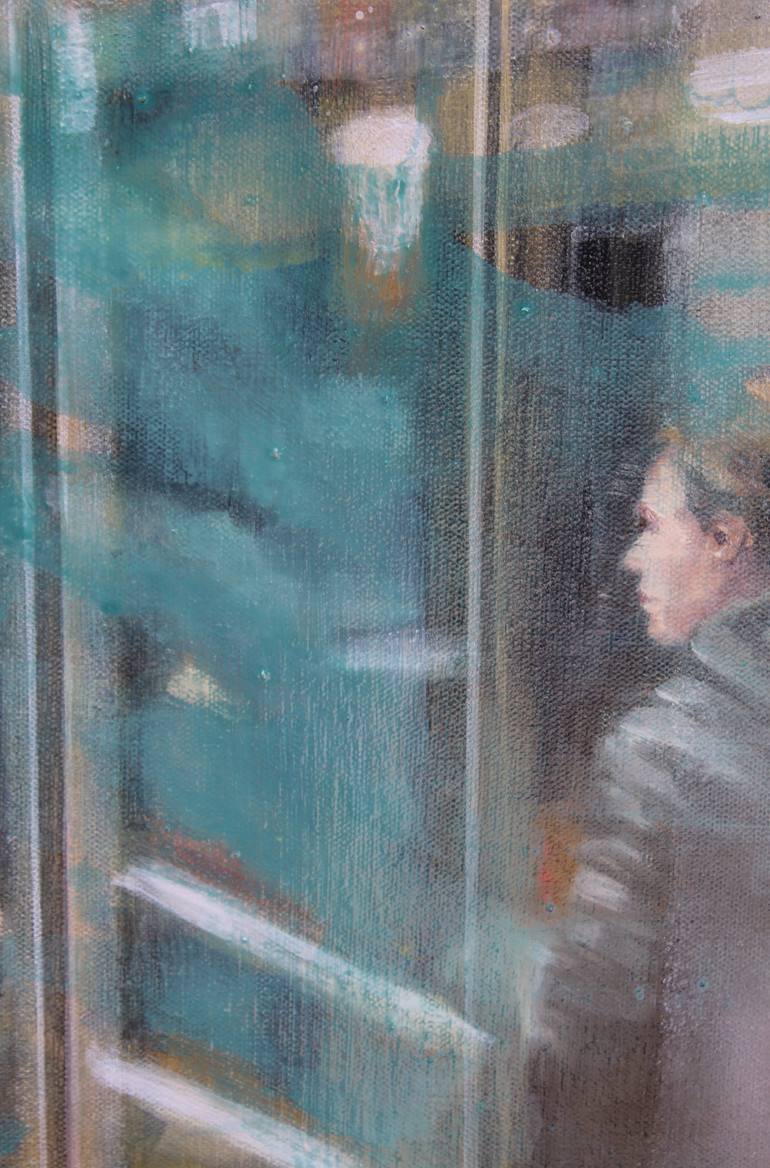 Original Abstract Expressionism Abstract Painting by Debbie Likley Pacheco