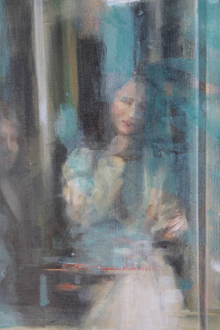 Original Abstract Expressionism Abstract Painting by Debbie Likley Pacheco