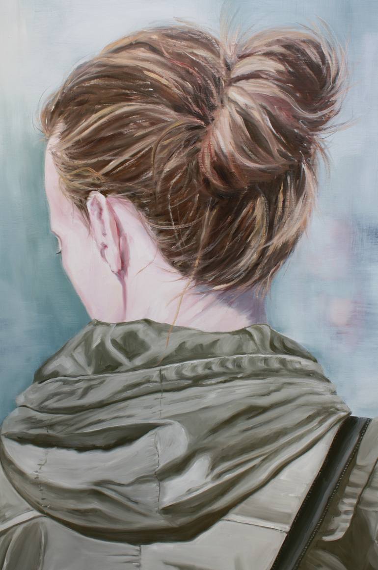 Original Figurative Women Painting by Debbie Likley Pacheco